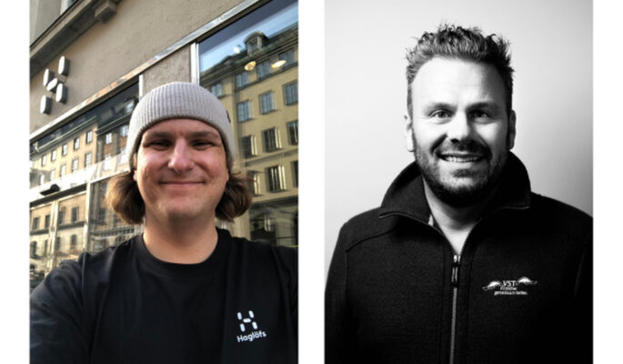 Max Hagl (links) und Martin Eberl (rechts) verstärken künftig das Sales-Team von Haglöfs. (Foto: Haglöfs)