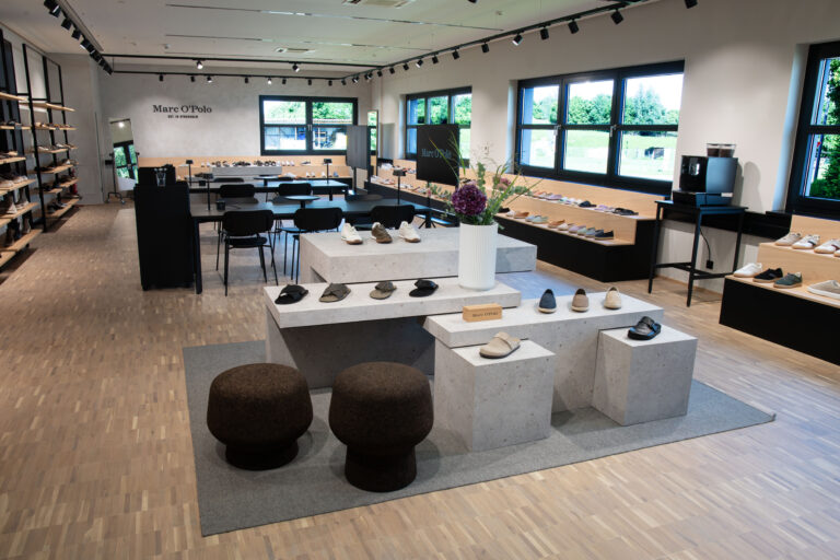 Marc O’Polo-Showroom in Stephanskirchen (Foto: Marc O’Polo)
