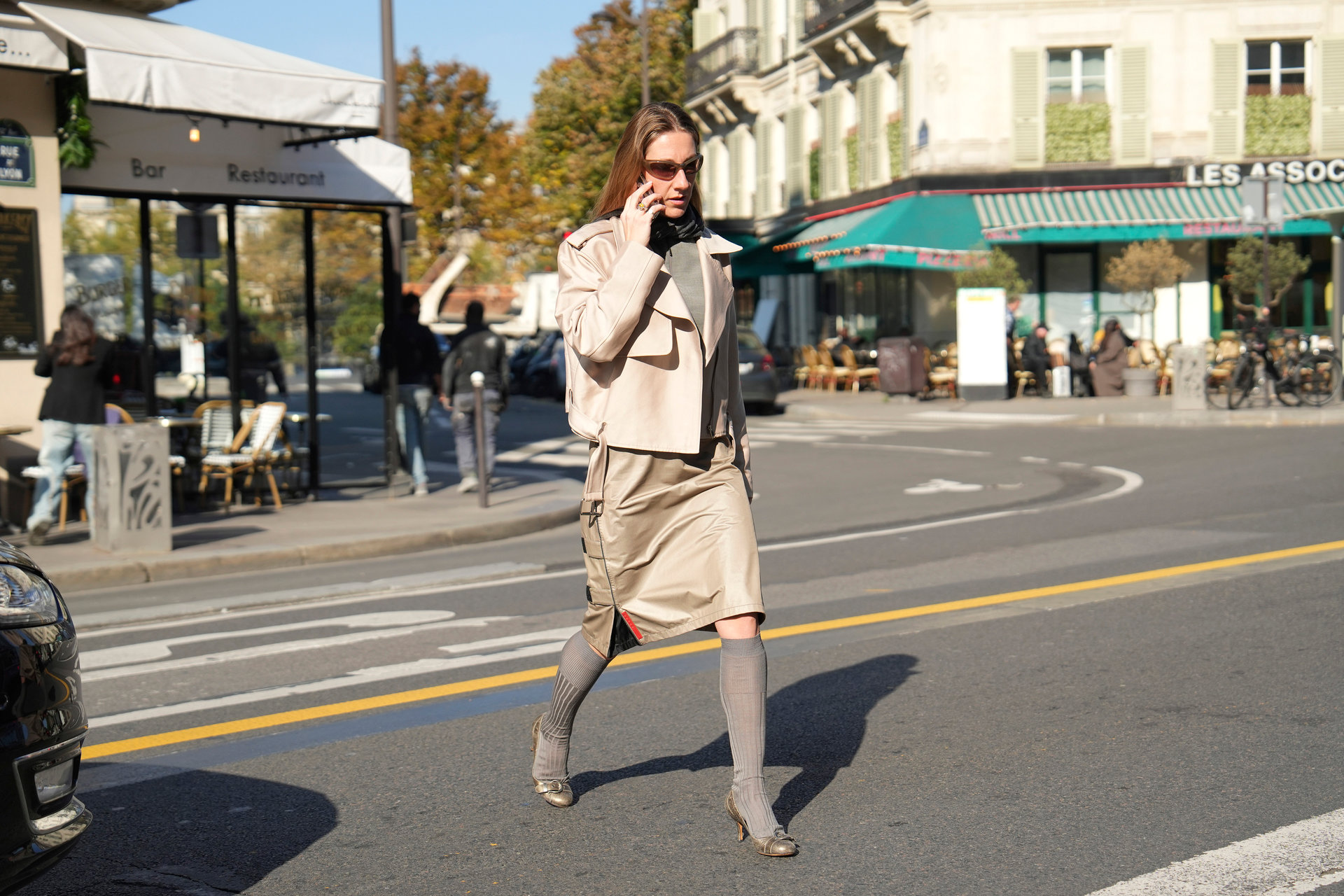 Streetfashion Paris Fashion Week (Foto: Catwalkpix)