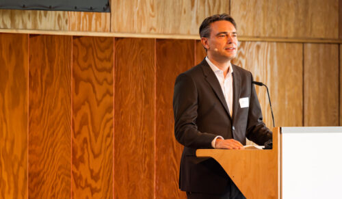 Mark Rauschen auf dem BTE-Kongress Fashion-Emotion 4.0 2025 (Foto: BTE)