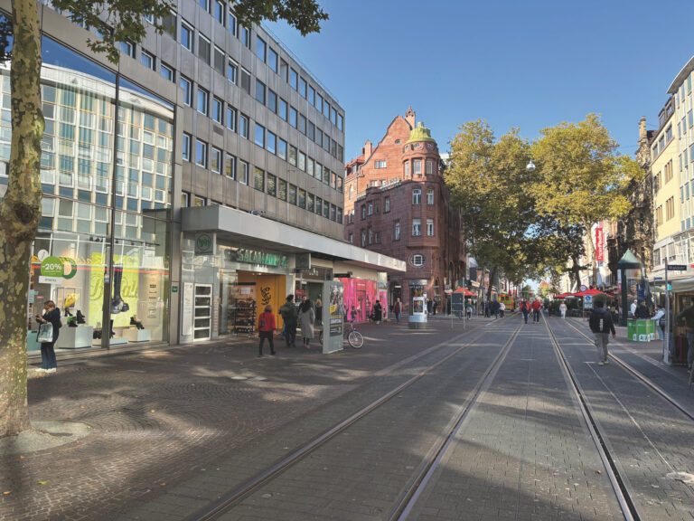 Kaiserstraße in Karlsruhe (Foto: Redaktion)