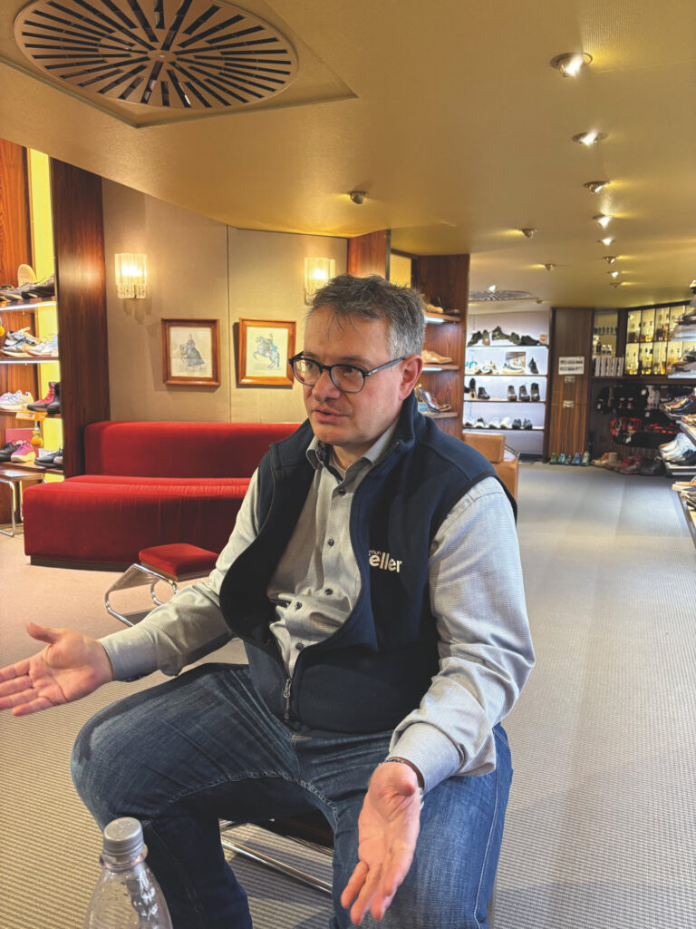 Marcus Keller-Leist, Schuhhaus Keller (Foto: Redaktion)