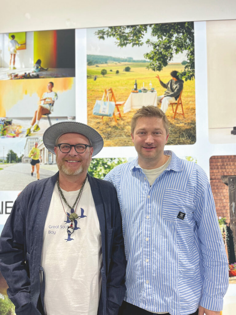 Holger Carl und Marc Scheiner von Sport 2000 (Foto: Redaktion)
