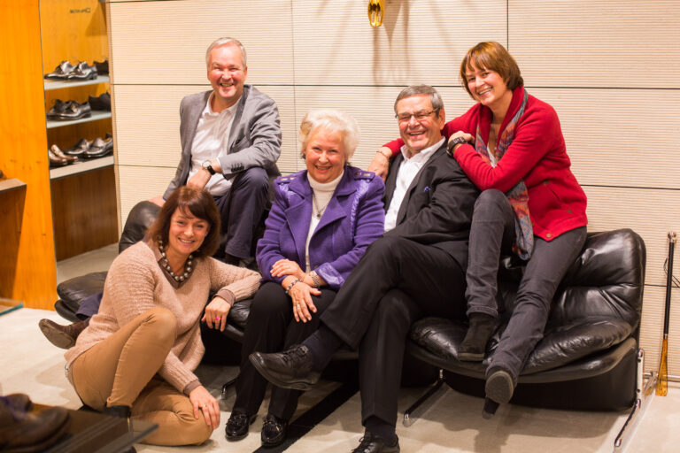 Die Schuhhändlerfamilie Ebert (Foto: Darré)
