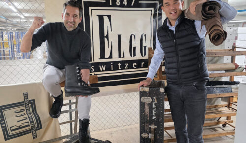 Foto: Claudio Minder und Karl Müller nach der Übernahme von Elgg (Foto: Kybun Joya)