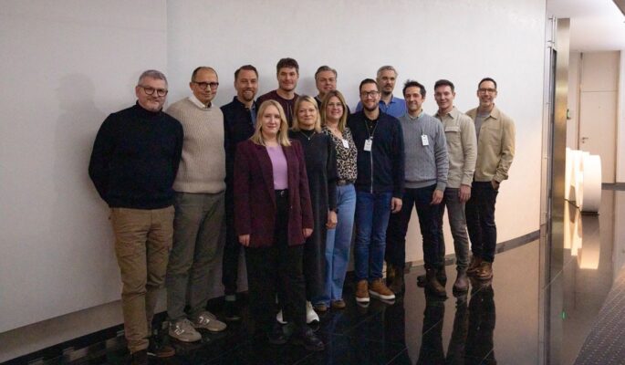 Die Emax-Gruppe war am 26. November zu Besuch bei Gabor. (Foto: Gabor)