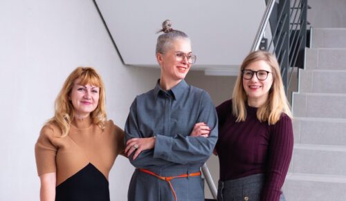 Lisa Weinrank, Annette Wächtler und Melanie Gladbach-Knebel (Foto: SABU)