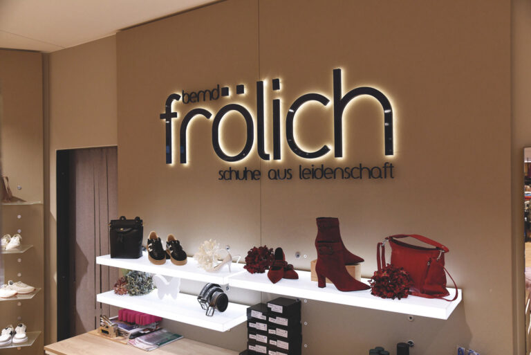 „Klare Linie, wofür ein Unternehmen steht“: Schuhhaus Frölich. (Foto: Schuhhaus Frölich) 