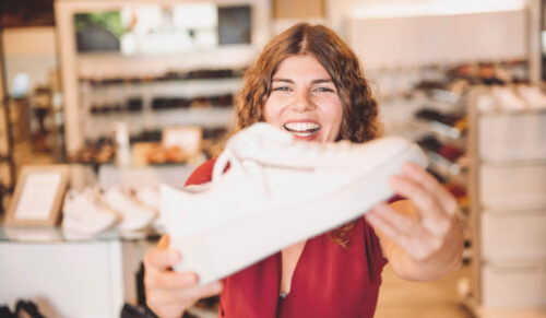 Unternehmerin mit Power: Lisa Volk-Winterer (Foto: Schuh Volk)
