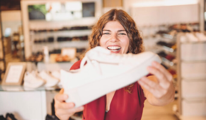 Unternehmerin mit Power: Lisa Volk-Winterer (Foto: Schuh Volk)