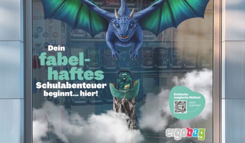Motiv aus der neuen Imagekampagne von Ergobag. (Foto: Ergobag)