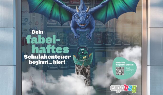 Motiv aus der neuen Imagekampagne von Ergobag. (Foto: Ergobag)