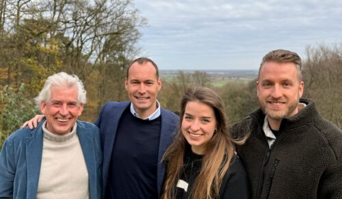 Die Führungsetage von Xsensible (von links): Max Krol, Geert-Willem Koolhof, Isabel Krol, Thomas Krol (Foto: Nimco/Xsensible)