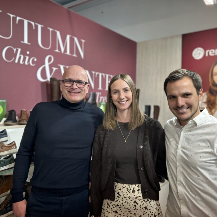 Michael Denger, Patricia Mattes, Dominik Ernst (Remonte/Rieker)