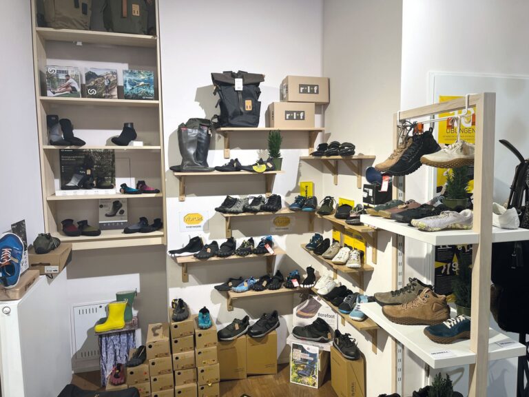 Wo sich früher die kleine Kinderschuhnische befand, ist heute eine Fläche für außergewöhnliche Modelle. (Foto: Redaktion)