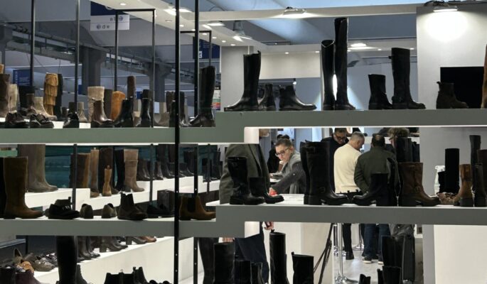 Impressionen von der Expo Riva Schuh: Langschaftstiefel nehmen an Bedeutung zu (Foto: Redaktion)