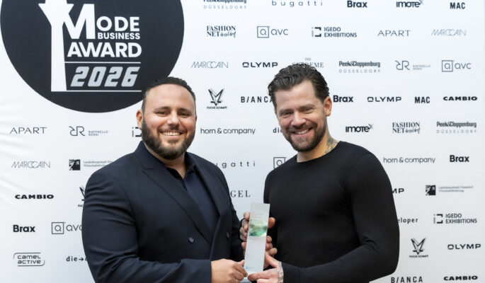 Preisträger Alexander Pablo Steingass und Lorenz Amend, Live Fast Die Young (Foto: Fashionnet Düsseldorf)