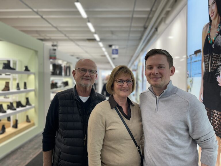 Joachim, Gerswind und Marc Majowski, Majo Schuhe (Foto: Redaktion)