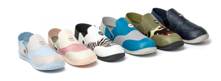 Nibo-Bequemschuhe mit stylischen Muster- und Farbkombinationen. (Foto: Nibo)