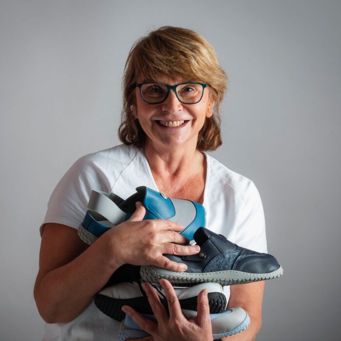 Mitgründerin Núria Nieto kam durch ihre Schwester, eine Ärztin, auf die Idee der Nibo-Schuhe. (Foto: Nibo)