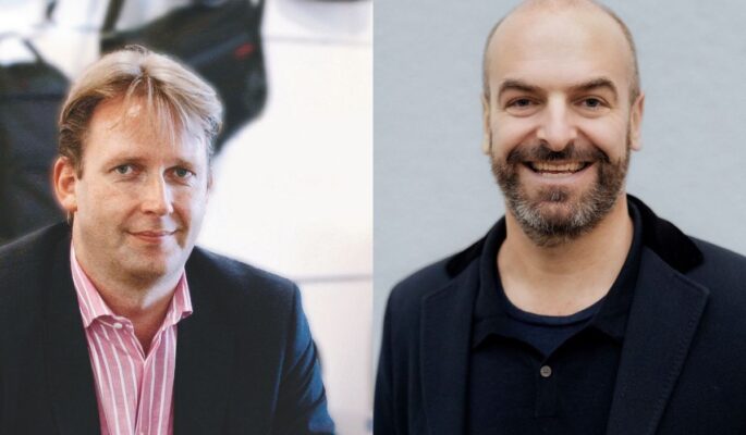 Dirk Schmidinger (l.) und Lars Föll. (Foto: Samsonite)