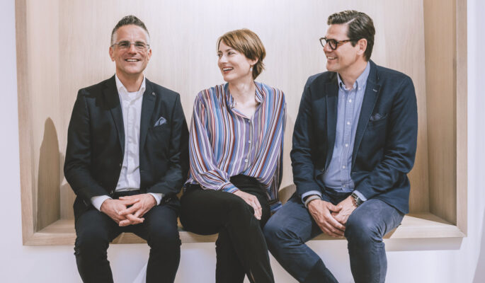 Die Geschäftsführung: Friedrich Werdich, Nora Johanna Werdich und Jörg Riemer (v.l.n.r.) (Foto: Werdich)