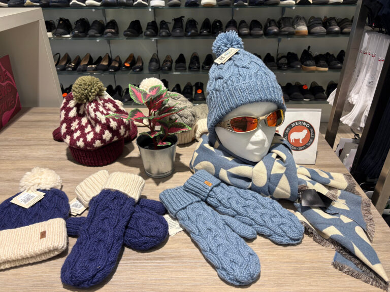Winterliche Accessoires bieten Kaufanreize. (Foto: Redaktion)