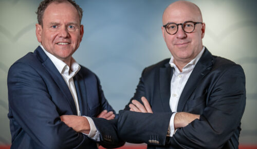 Der neue CEO Frank Duijst (links) und der scheidende CEO Martin Richrath, EK Retail (Foto: EK Retail)