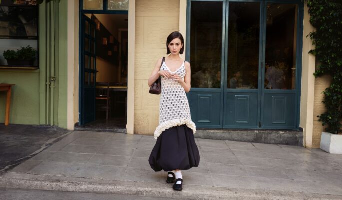 Lily Collins ist neue Markenbotschafterin von Zalando. (Foto: Rosie Marks/Wieden+Kennedy Amsterdam)