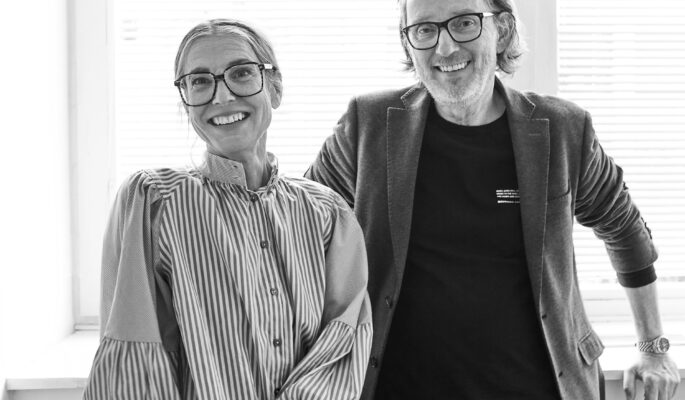 Bettina Groeger & Harry Heinrich von Knallgrau (Foto: Agentur für Mode)