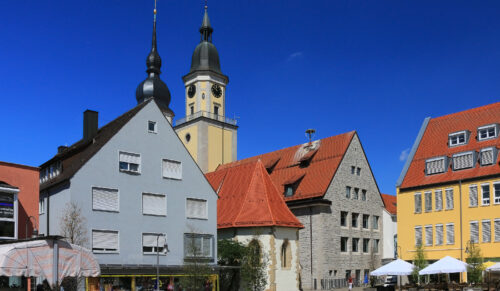 Die Crailsheimer Innenstadt (Foto: Adobe Stock)