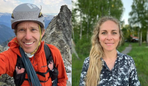 Linden Mallory (links) und Paulina Arnberg (rechts) verstärken Haglöfs Management-Team. 