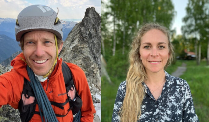 Linden Mallory (links) und Paulina Arnberg (rechts) verstärken Haglöfs Management-Team. 