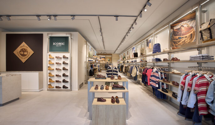 Der neue Timberland-Store Unter den Linden in Berlin (Foto: Timberland)