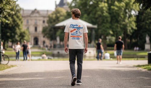T-Sbirts im Vintage Look von Floris van Bommel (Foto: Floris van Bommel)