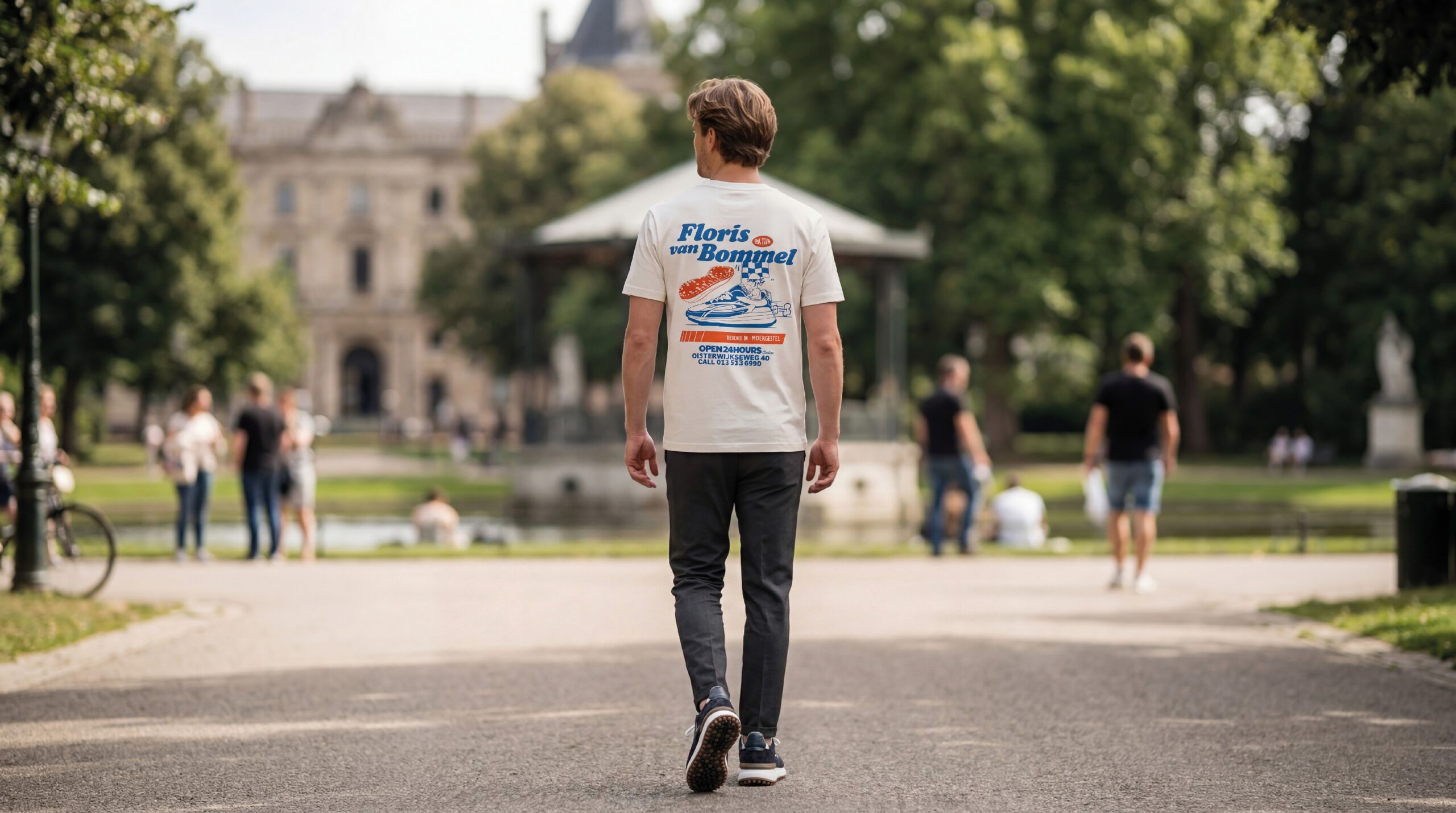 T-Sbirts im Vintage Look von Floris van Bommel (Foto: Floris van Bommel)