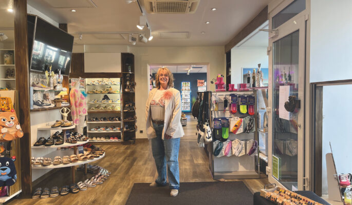 Christiane Schröer, Schuhhaus Schämann, Haltern am See (Foto: Redaktion)