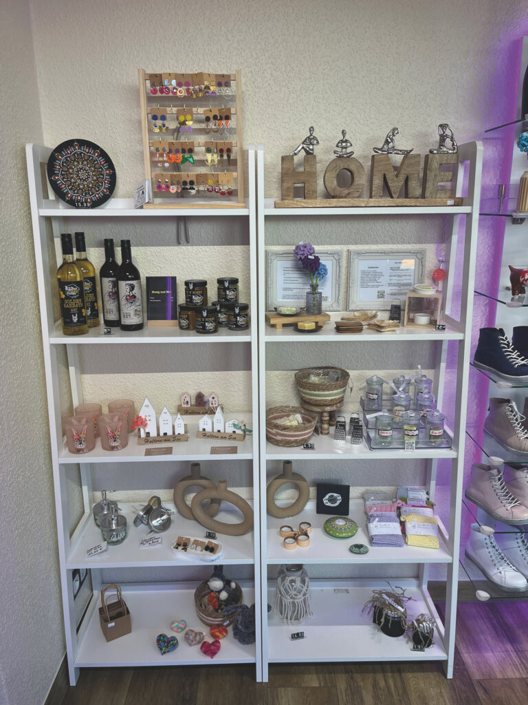 Neben Mode und Accessoires gibt es hier auch wieder Dekoartikel und Handgemachtes aus der lokalen Szene. (Foto: Redaktion)