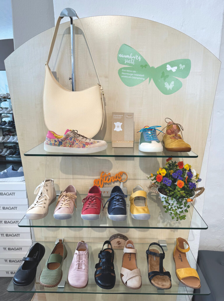 Dekoration zum Osterfest im Schuhsalon zum Markt (Foto: Schuhsalon am Markt) 