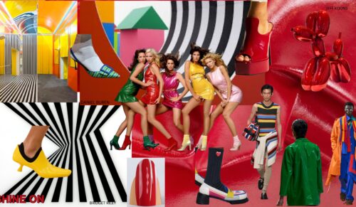 Shine on, eines der Themen, die auf der Expo Riva Schuh im Sommer vorgestellt werden. (Collage: Expo Riva Schuh)