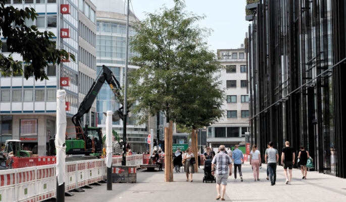 Der Store soll auf der Schadowstraße 24 eröffnen (Foto Michael Gstettenbauer/Stadt Düsseldorf)