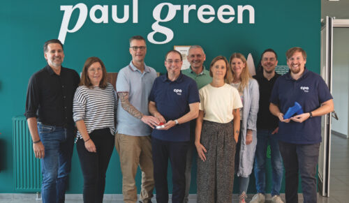 Das Projektteam von Paul Green und CPA, das die Einführung des neuen ERP-Systems verantwortete (Foto: CPA)