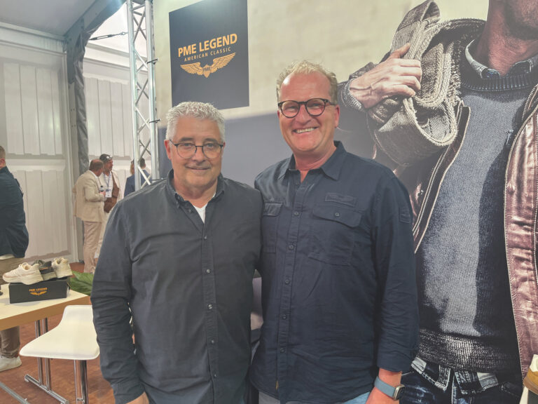 Benedikt Weyers und Peter Frericks, Bos Group/PME Legend Footwear (Foto: Redaktion)