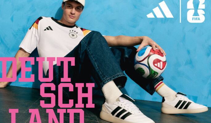 Die gemeinsame WM-Kampagne von Deichmann und Adidas (Foto: Deichmann)