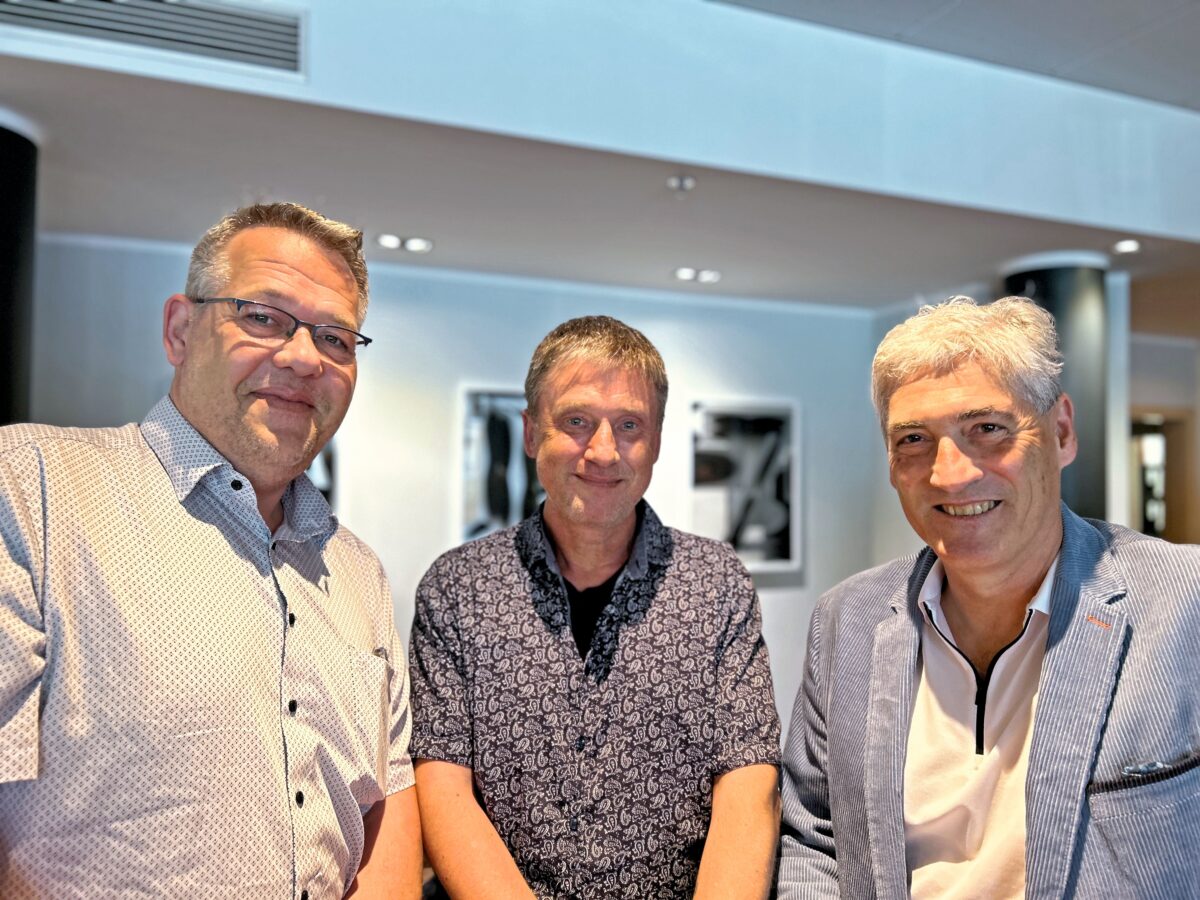 Ralf Anger, Martin Suelzle, Oliver Hoidn (Foto: Redaktion)