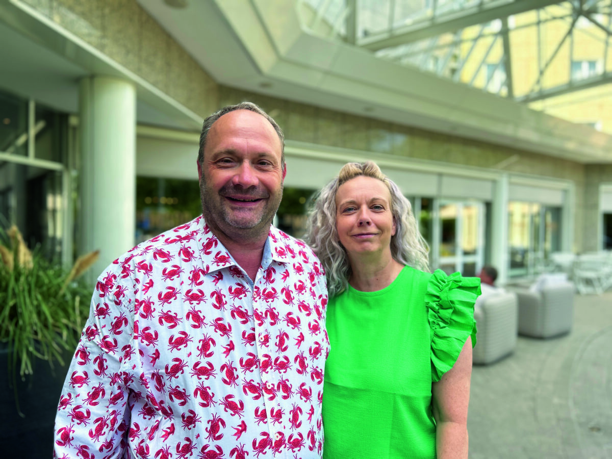 Roman Degenhardt, Nicole Becker (Foto: Redaktion)