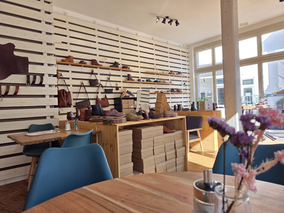 Das neue Desenrasco-Schuhcafé in Oldenburg (Foto: Desenrasco)