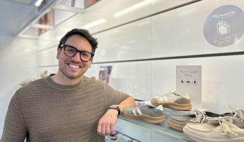 Jonas Gurcke, Head of Development Jana Shoes (Foto: Redaktion)