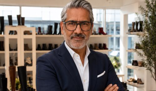 Nadeem Noor, Gründer und Geschäftsführer der Shoefever Fashion Agency (Foto: Shoefever/Caprice)