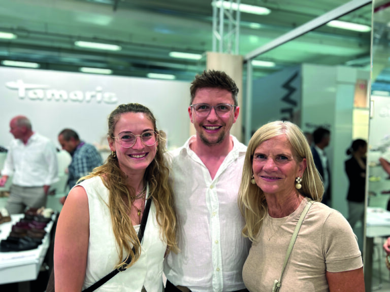 Nina, Philipp und Conny Peppel, Schuhhaus Peppel (Foto: Redaktion)